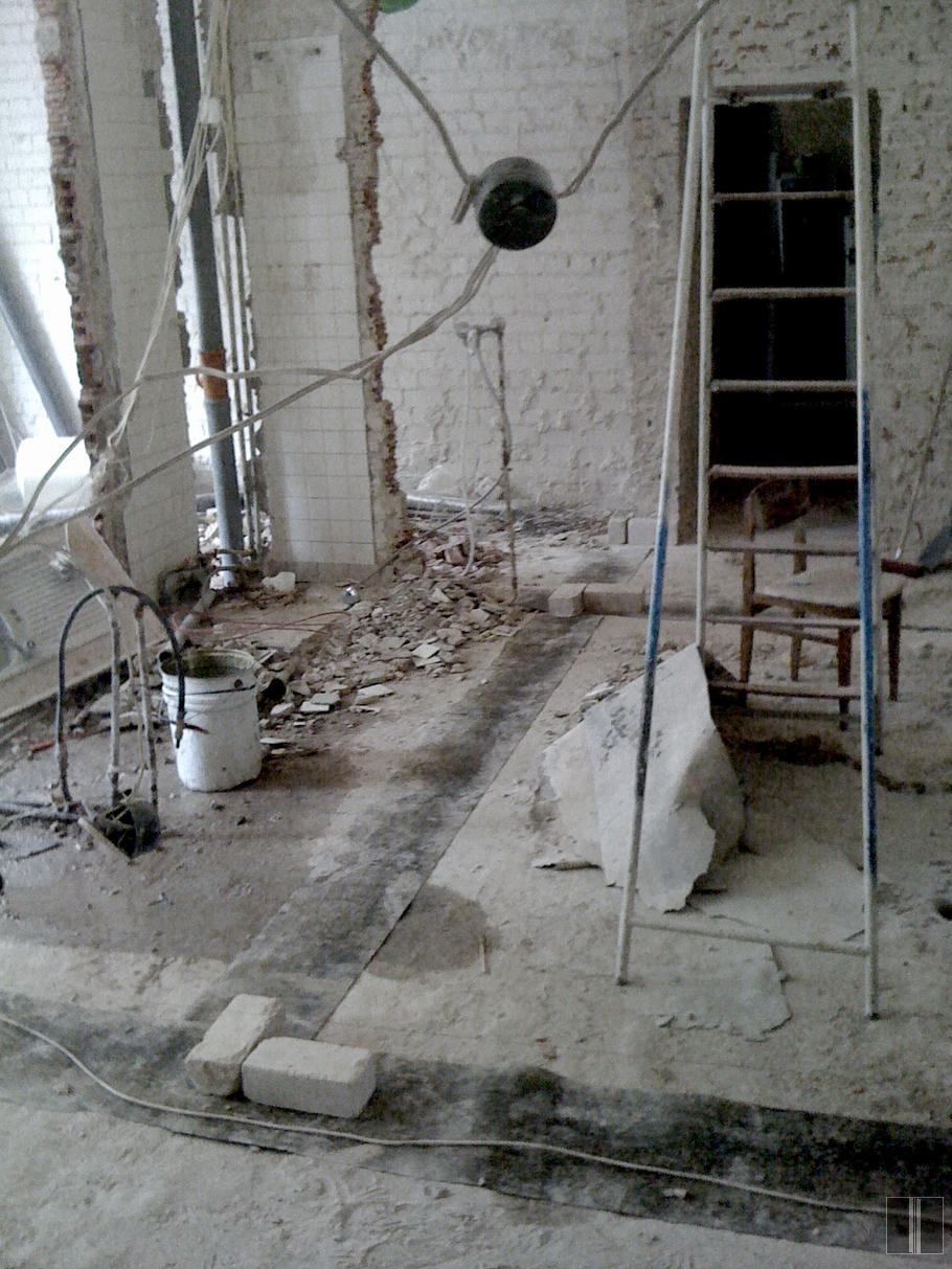 Ruošiamasi mūryti naujas pertvaras