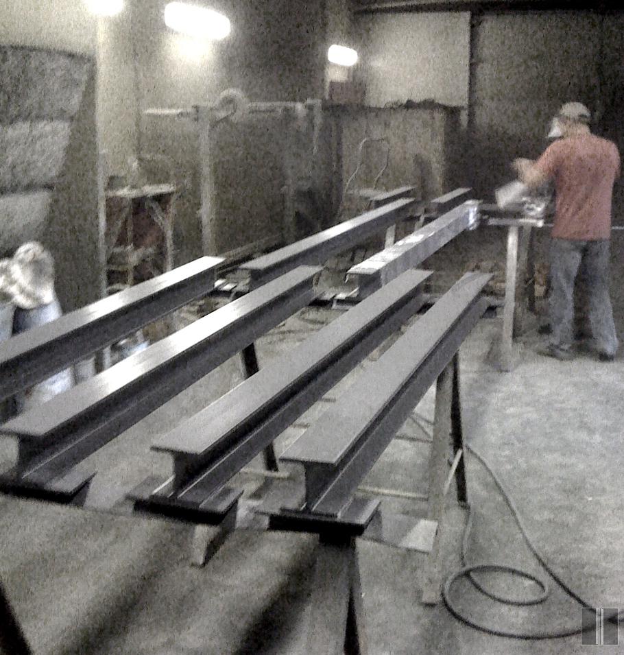 Metalinės sijos antresolėms