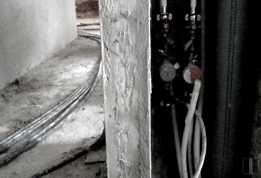 Naujas vamzdynas bute