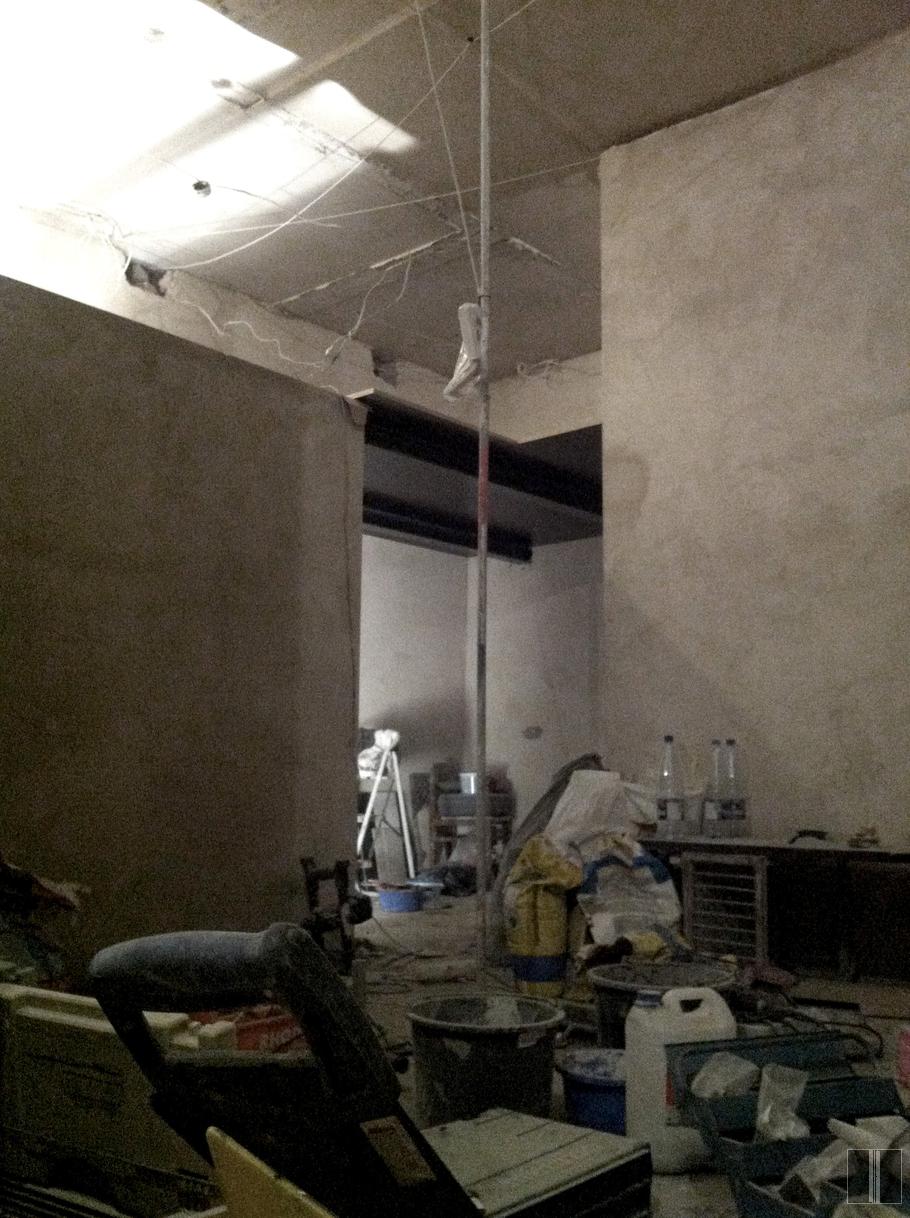 Virš vonios patalpos montuojama antresolė