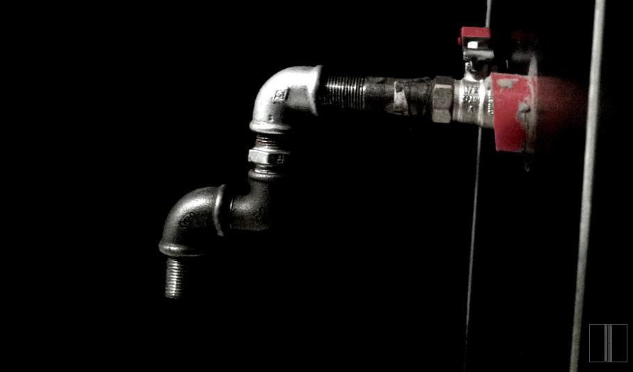 Čiaupas iš fasoninių dalių