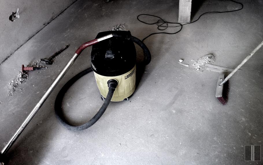 Patalpose išvalomos dulkės