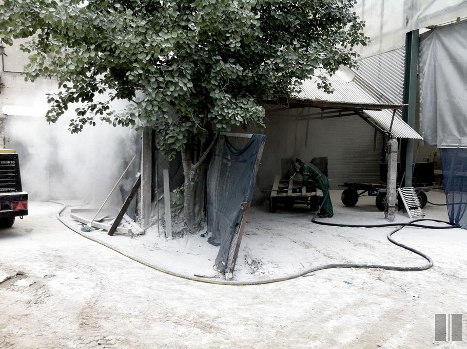 Smėliuotojas kitoje planetoje