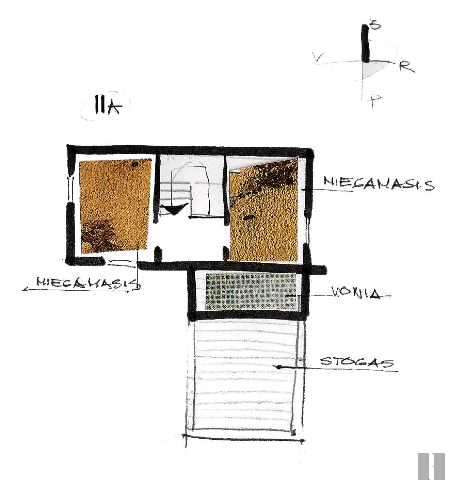 Antro aukšto planas