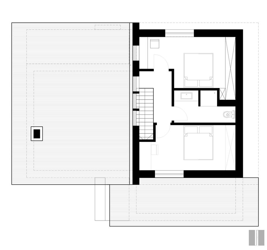 Antro aukšto planas