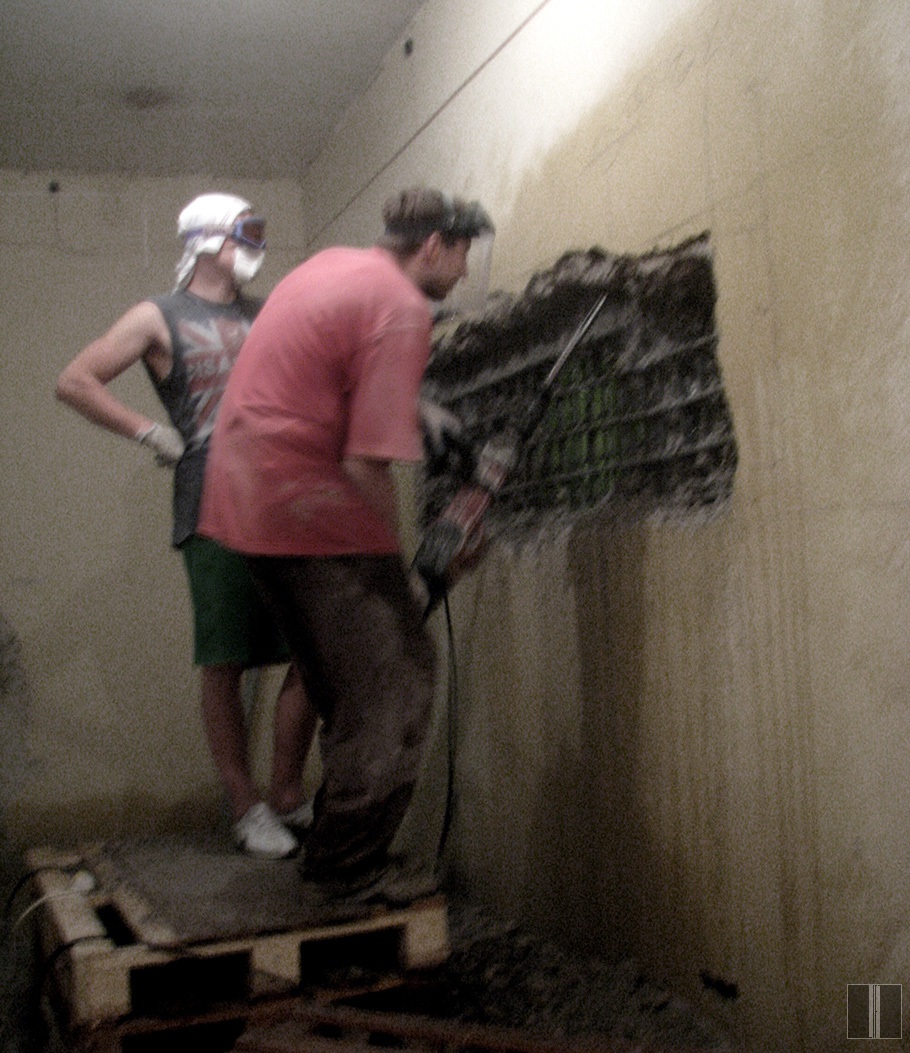 Ardoma eksbanko saugyklos siena