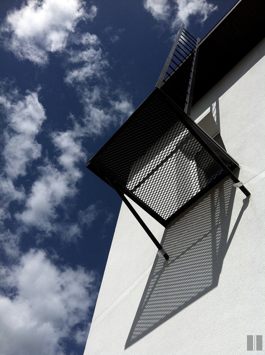 Balkonas užlipti ant stogo